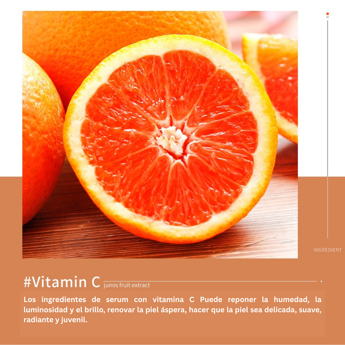 Sérum Radiante Vitamina C + Ácido Hialurónico – Tu glow saludable al instante